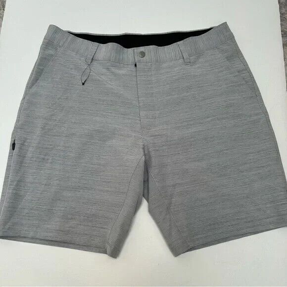 BYLT Basics NWT Kinetic Shorts Performance Premium Storm Gray size XXL 9" Inseam - Picture 1 of 5